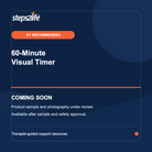 Steps2Life coming soon placeholder for 60-Minute Visual Timer